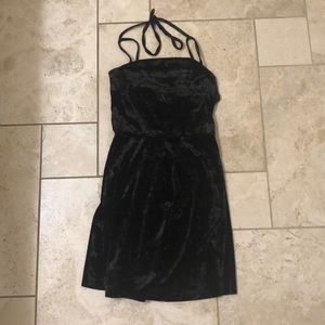 Velvet skater dress